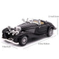 PUXU 1:28 Pullback Diecast Metal Antique Classic Model Cars Toy (Black)