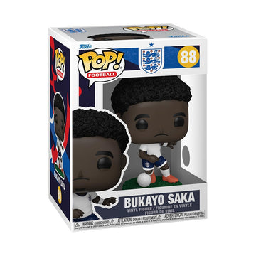 Funko Pop! Football: England - Bukayo Saka - World Cup 2026 - Collectable Vinyl Figure - Gift Idea - Official Merchandise - Toys for Kids & Adults
