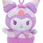 Hello Kitty and Friends 4-Pack Ice Cream Clip-On Plush Featuring Hello Kitty, Kuromi, My Melody, and Cinnamoroll with Unique Bow Clips