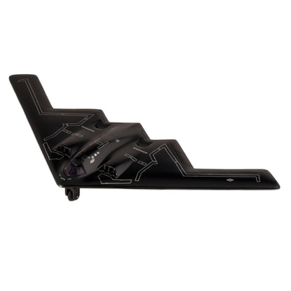?? United States Air Force B-2 Stealth Bomber Jet, 10inch Wide Die Cast Metal Model Toy w/ Pullback Action