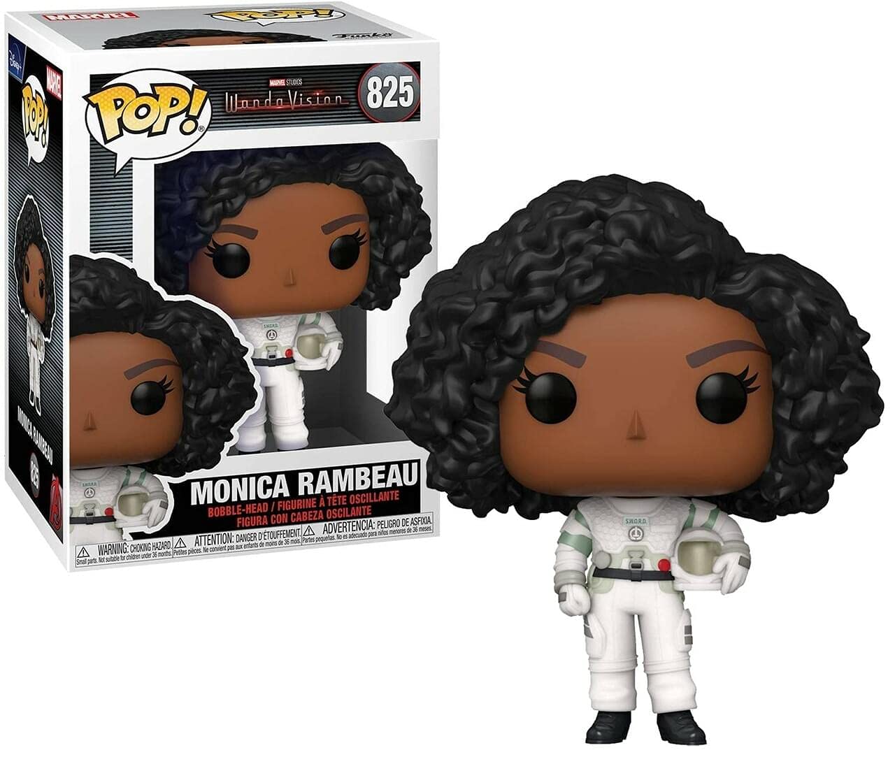 Funko POP Marvel: WandaVision - Monica Rambeau Vinyl Figure,Multicolor,Standard