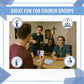 Bible Trivia Charades Game, Scripture Showdown for Families, Teens, Adults, 200 Challenge Cards, Faith Based Party Activity, Christian Game Night