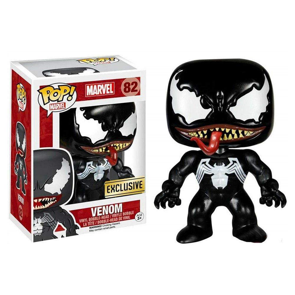 Funko Pop! Marvel Spider-Man - Venom Exclusive Vinyl Figure (Bundled with Pop Box Protector CASE)