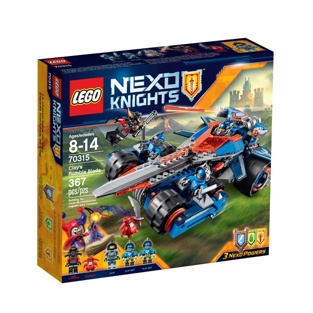 LEGO Nexo Knights Clay's Rumble Blade Kit (367 Piece)