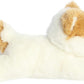 Aurora® Adorable Mini Flopsie™ Pom The Pup™ Stuffed Animal - Mini Companions Ready for Playful Adventures - for Kids All Ages, Toddlers, Adults,