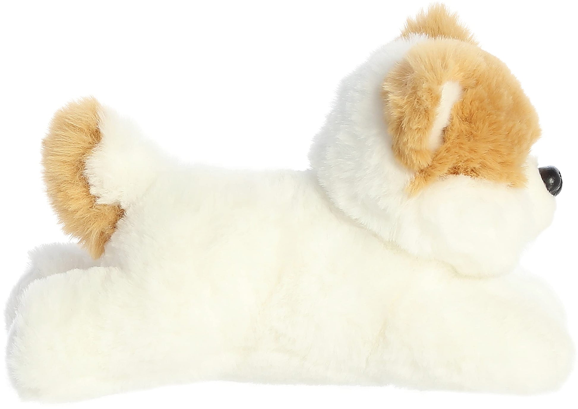 Aurora® Adorable Mini Flopsie™ Pom The Pup™ Stuffed Animal - Mini Companions Ready for Playful Adventures - for Kids All Ages, Toddlers, Adults,