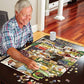 White Mountain 1000 Piece Jigsaw Puzzle Nostalgic Colorful, Junk Drawer