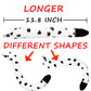 Ahuimeius 2 Set Dalmatian Costume, with Dog Ear, Felt Spots, for Halloween Dalmatian Costume Kids/Adults, Shirt, Black Felt Stickers for School DIY