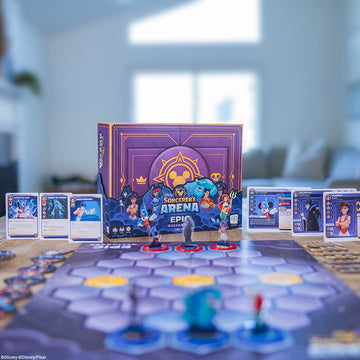 Disney Sorcerer's Arena: Epic Alliances Core Set | Strategy Board Game for 2 or 4 Players Ages 13 & Up | Featuring Disney and Pixar Characters