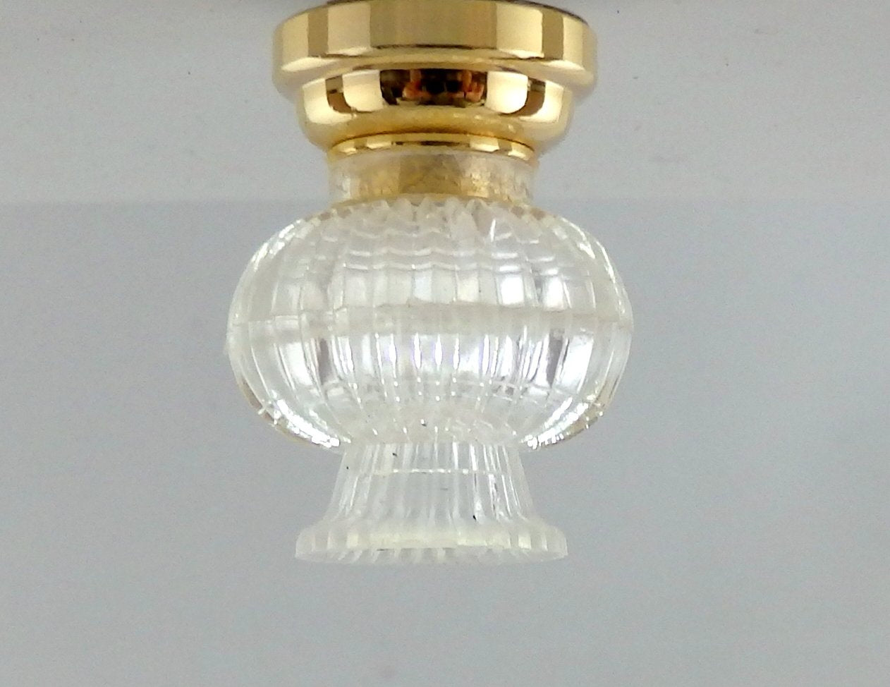 Dollhouse LED Fancy Clear Ceiling LAMP