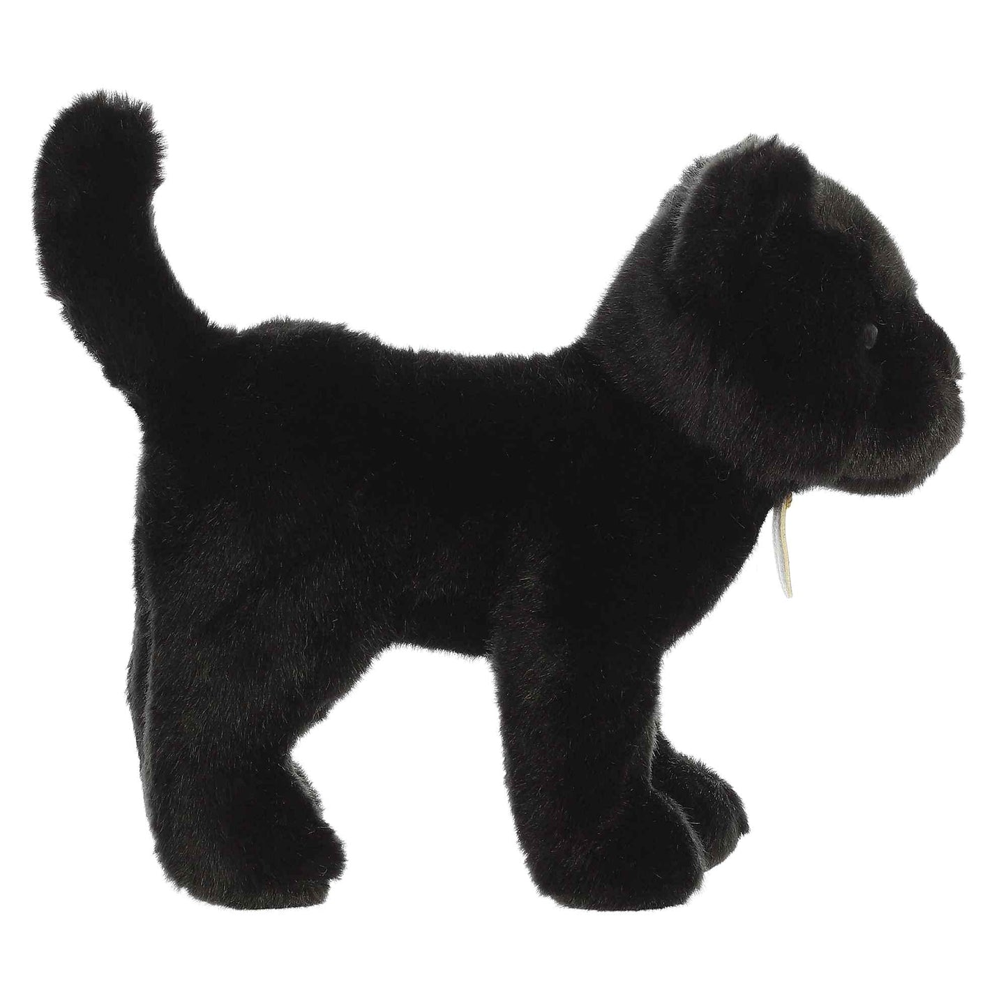 Aurora® Realistic Miyoni® Panther Stuffed Animal - Lifelike Details Make a Cherished Companion - Perfect for Decorating Bedrooms or Classrooms - Black