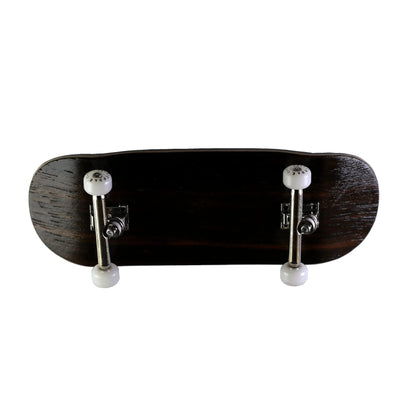 SOLDIER BAR Handmade Fingerboards Complete 8S (6-Layer Canada Maple+Ebony 35mmX98mm) (Handmade Deck+34mm Big Eagle Trucks+Handmade Ice Wheels)