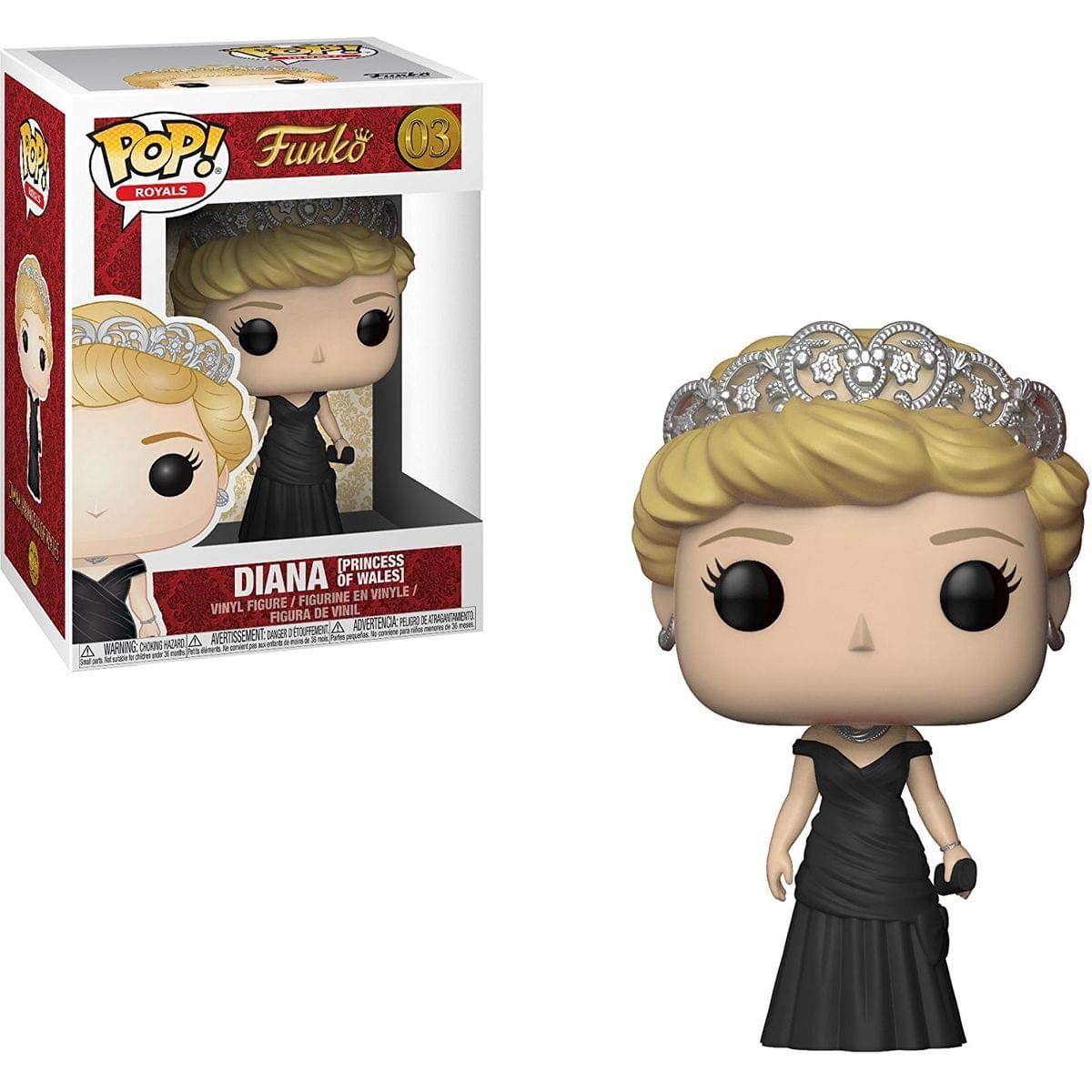 Funko POP! Royal: Princess Diana of Wales - 1 in 6 Chance of Rare Chase