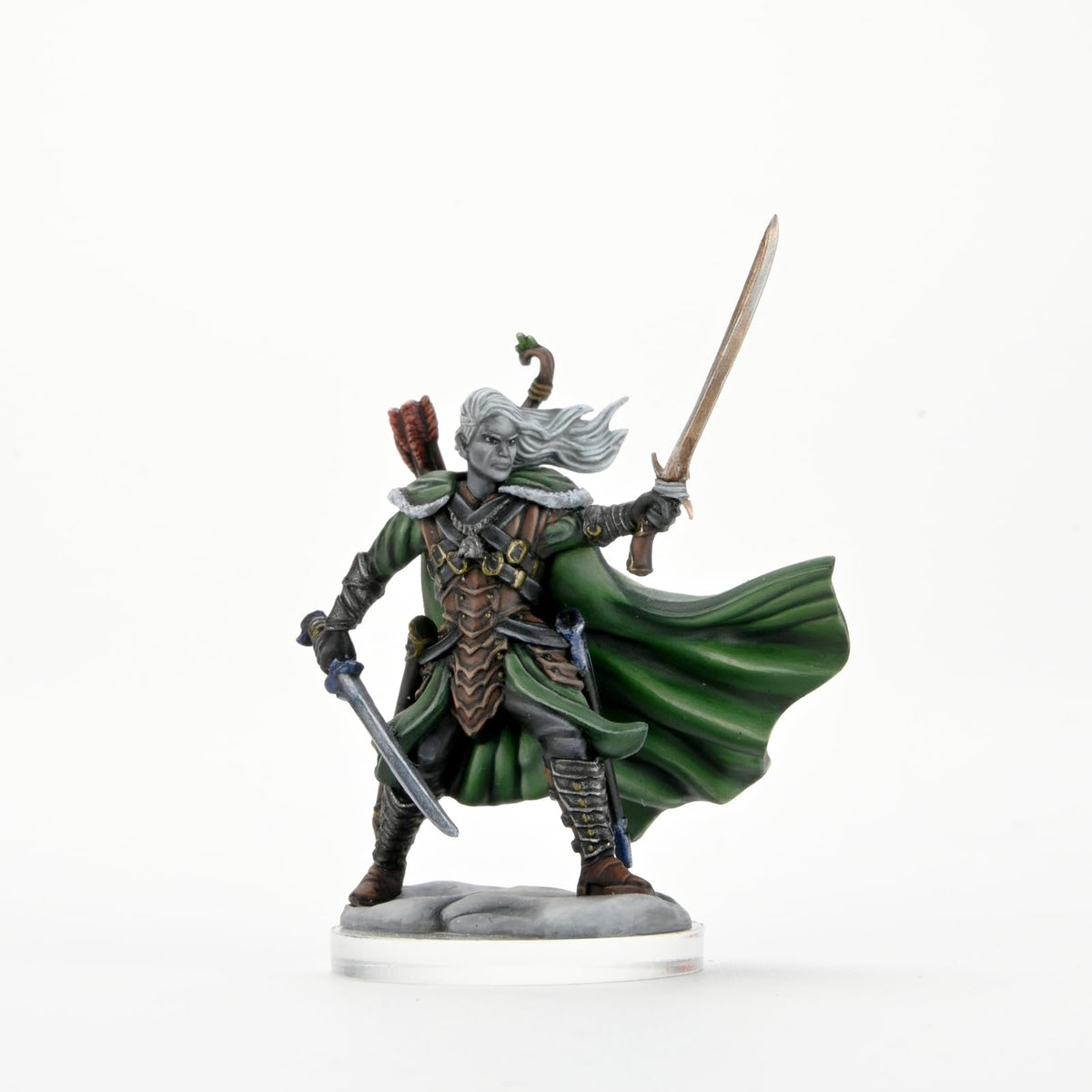 WizKids D&D Frameworks: Elf Ranger Male - Unpainted and Unassembled