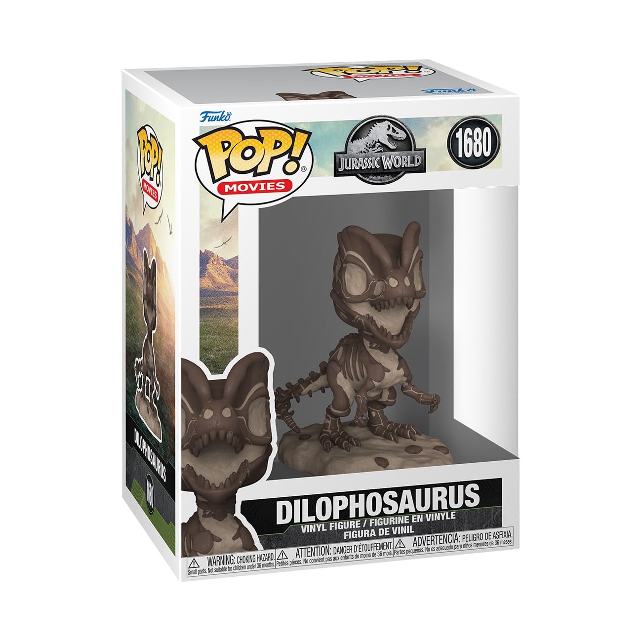 Funko POP! Movies: Jurassic Park Fossil - Dilophosaurus
