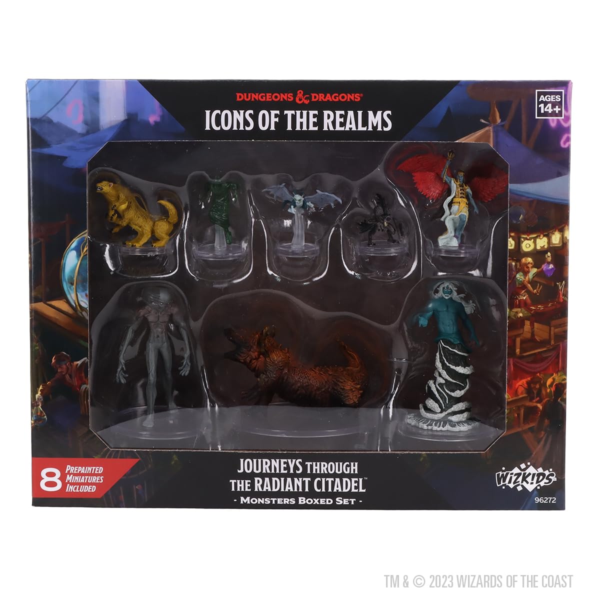 WizKids D&D Icons of The Realms: Journeys Through The Radiant Citadel - Monsters Boxed Set Dungeons and Dragons Miniatures