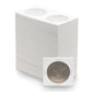 Coin Shield 50 Large Dollar 2x2 Cardboard Coin Flips with Mylar Windows Archival Safe