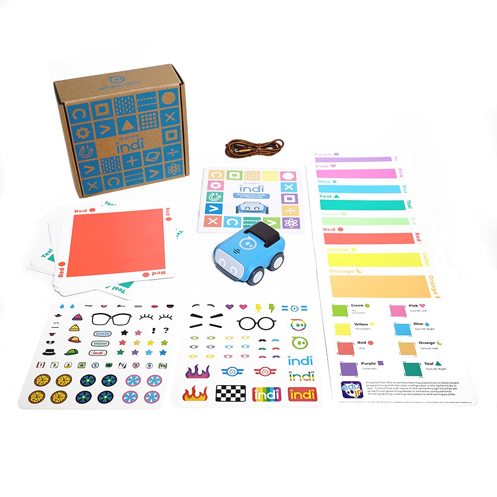 sphero Indi At-Home Learning Kit Screenless Coding Robot