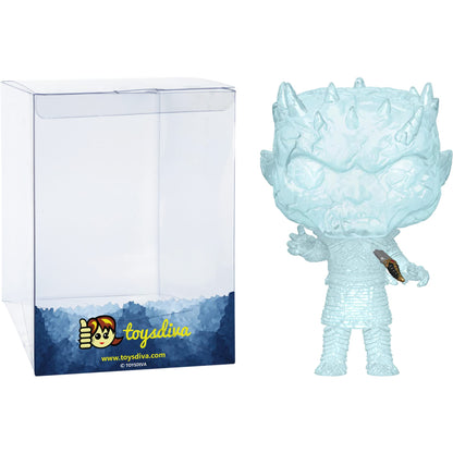 Funko Night King: P o p ! Vinyl Figurine Bundle with 1 Compatible 'ToysDiva' Graphic Protector (084-44823 - B)