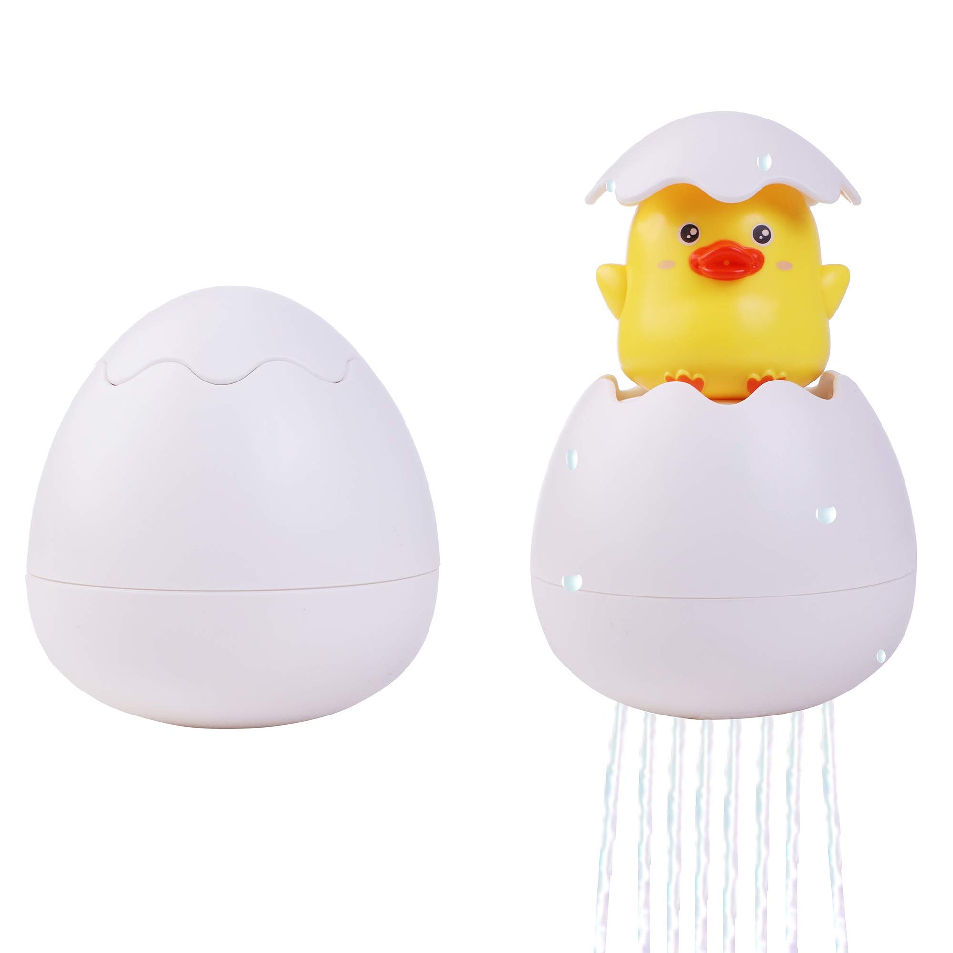 Easter Eggs Basket Stuffers,Baby Bath Toys for Toddlers 1-3 Old Years,Sensory Toys Kids Bathtub Hatching Swimming Pool Bath Toy Gifts for Infants Boys