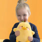 NCAIUNAE Cute Fruit Pear Duck Stuffed Animal Plush Toy Pillow - Girls and Boys Birthday Gift - 11.8" (Yellow 11.8)