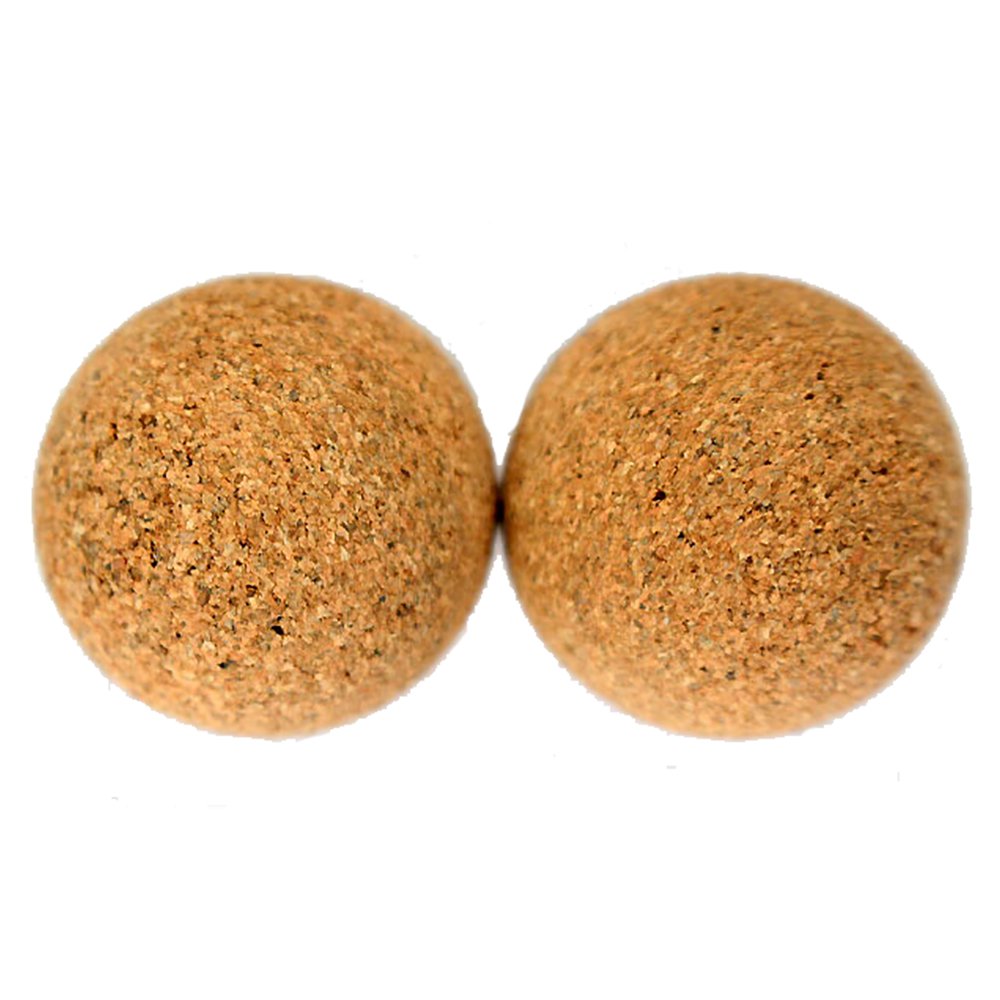 Game Room Guys Natural Cork Foosballs Compatible with Shelti Tornado Dynamo Tables - Set of 2