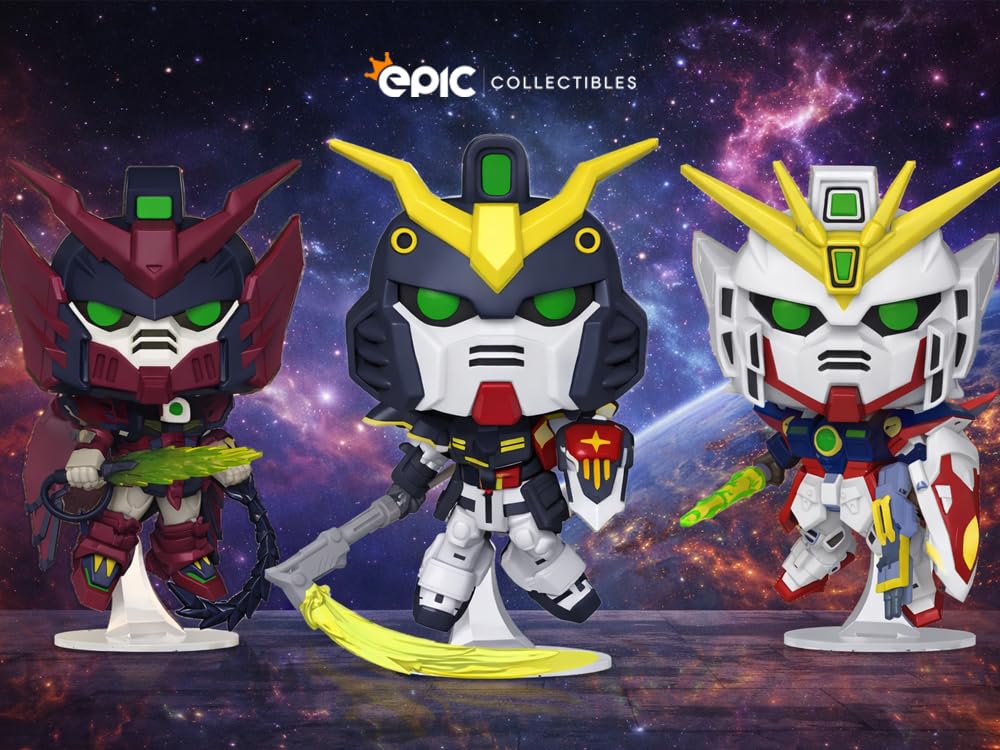 Funko Pop! Mobile Suit Gundam Wing - Set of 3 - Zero, Epyon & Deathscythe