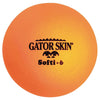 S&S Worldwide Gator Skin Softi-5 Ball, 6 inch Neon Orange