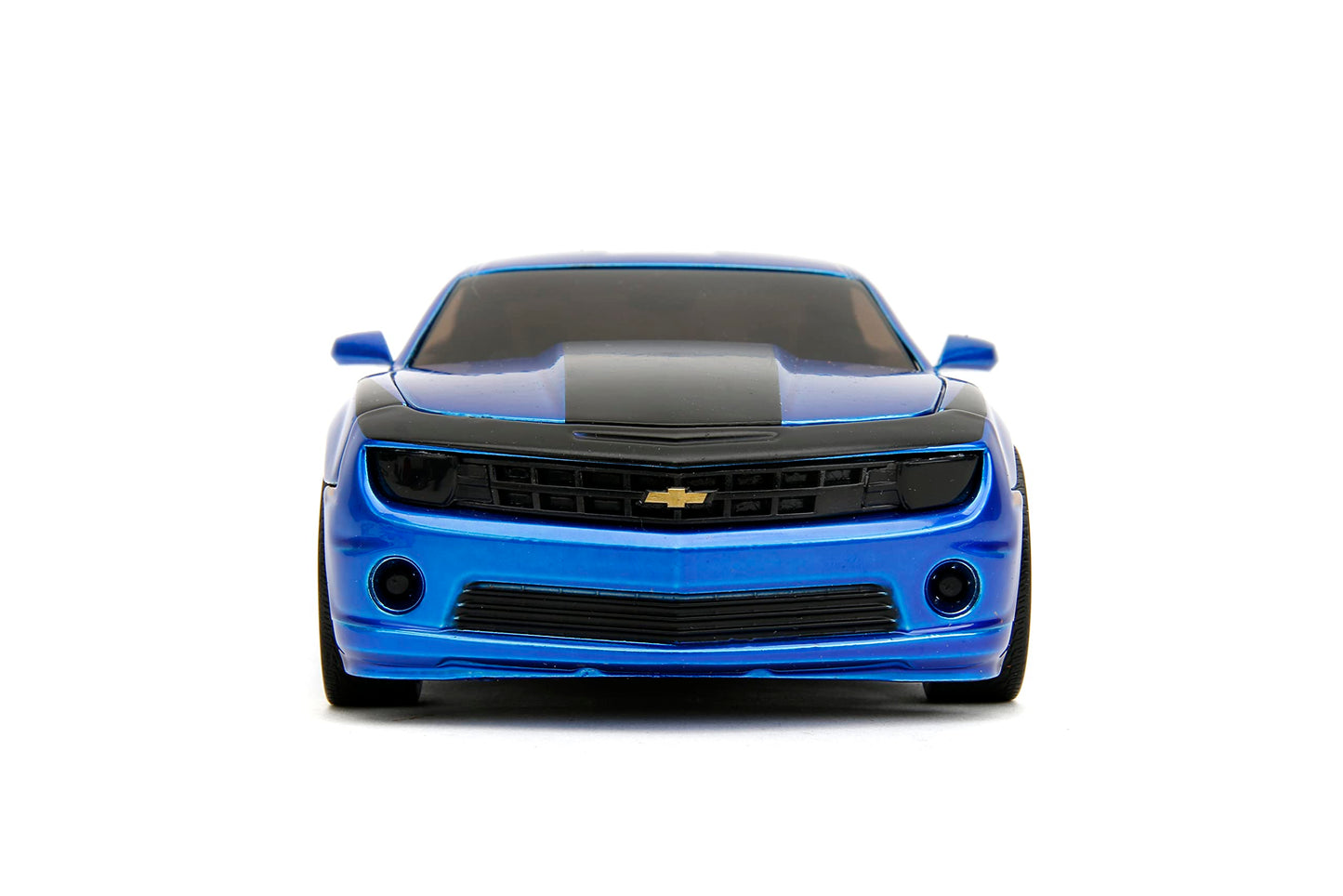 Jada Big Time Muscle 1:24 2010 Chevy Camaro Die-Cast Car, Toys for Kids and Adults(Candy Blue)