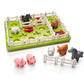 SmartGames Smart Farmer - Barnyard STEM Focused Cognitive Skill-Building Logic Puzzle Game with 60 Challenges for Ages 5+
