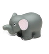 DolliBu Elephant Bath Buddy Squirter - Floating Elephant Rubber Bath Toy, Fun Water Squirting Bathtime Play For Toddlers, Soft Wild Life Animal Toy