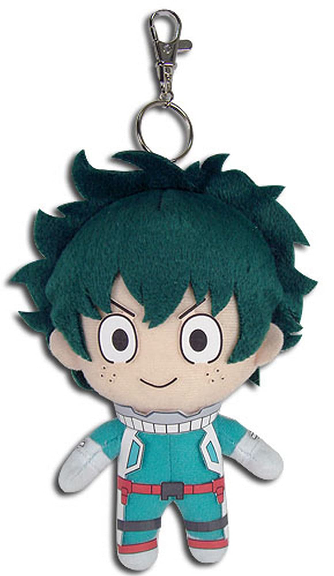Great Eastern GE-52238 My Hero Academia Izuku Midoriya Keyring Plush (Small), 5"