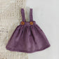 XiDonDon Doll Clothes Suspender Skirt+Shirt 2-Piece Set for Blyth,Ob24,Licca,Azone BJD Doll Accessories Toys Clothing (Purple Set)