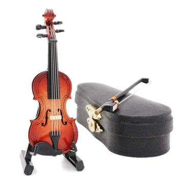 Odoria 1/6 Miniature Violin Dollhouse Musical Instruments Accessories