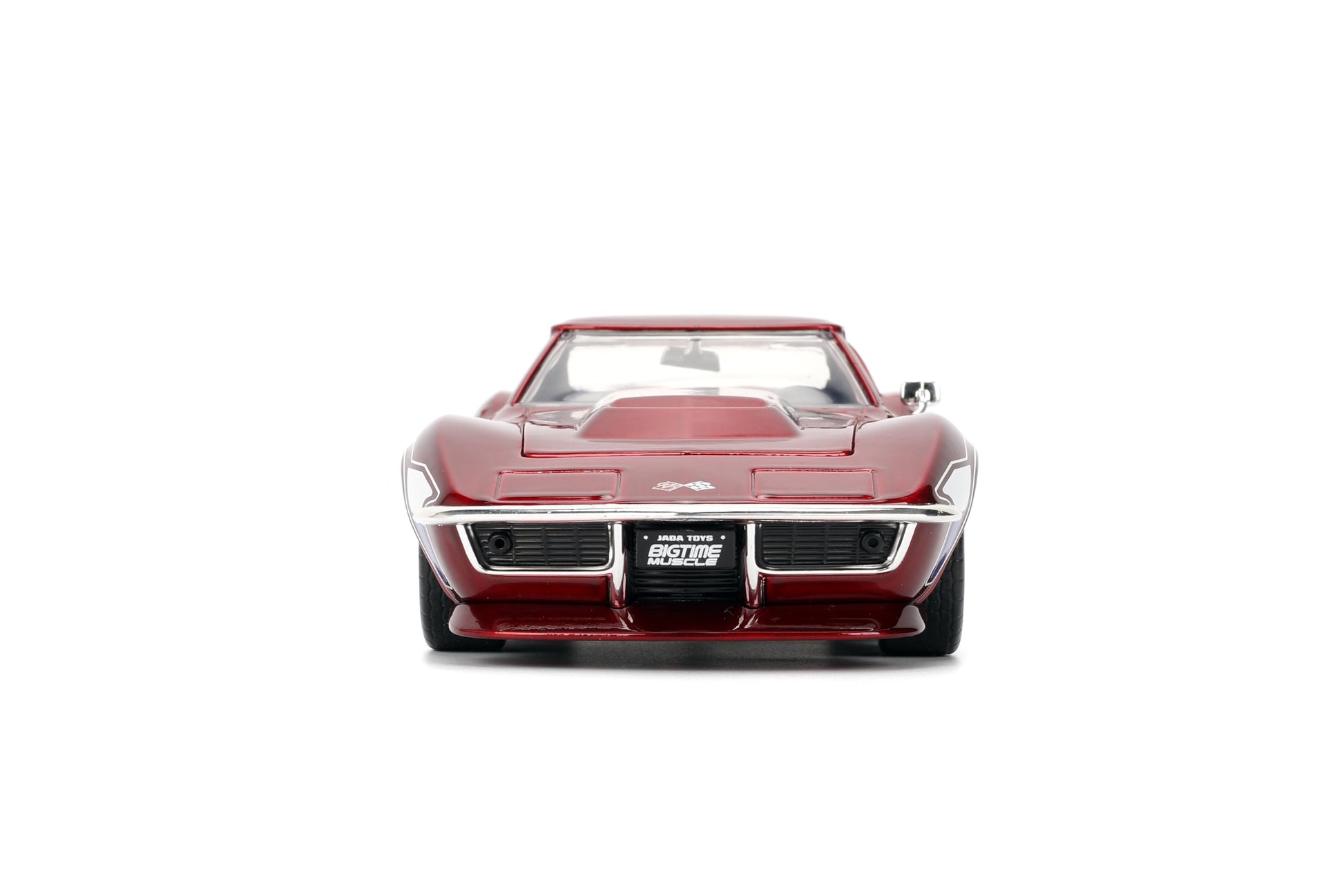 Jada Toys Bigtime Muscle 1:24 1969 Corvette Stingray ZL-1 - Opening Doors, Hood, Trunk, Rubber Tires - Collectible for Adults and Kids