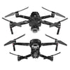 MightySkins Skin Compatible with DJI Mavic 2 Pro or Zoom - Black Marble | Protective, Durable, and Unique Vinyl Decal wrap Cover | Easy to Apply