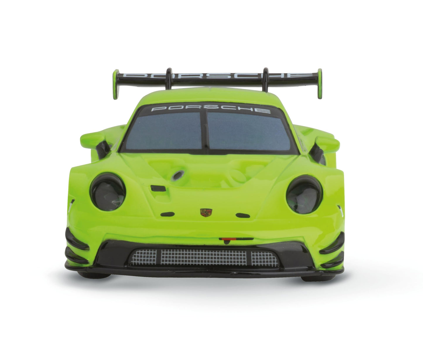 Carrera Hybrid Racing Car Porsche 911 GT3 R Acid Green 1:50 Scale Front and Rear Lights USB-C Rechargeable RC Additional Vehicle