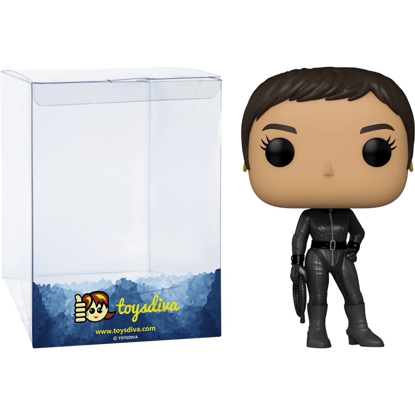Funko Selina Kyle (Chase): P o p ! Heroes Vinyl Figurine Bundle with 1 Compatible 'ToysDiva' Graphic Protector (1190-59279 - B/A)