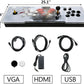 Best Brose Pandora Treasure 3D Arcade Console - 30000 Games, Search Function, 1280x720P, Favorite List, 4 Players Online, 2 Player Controls (Black)