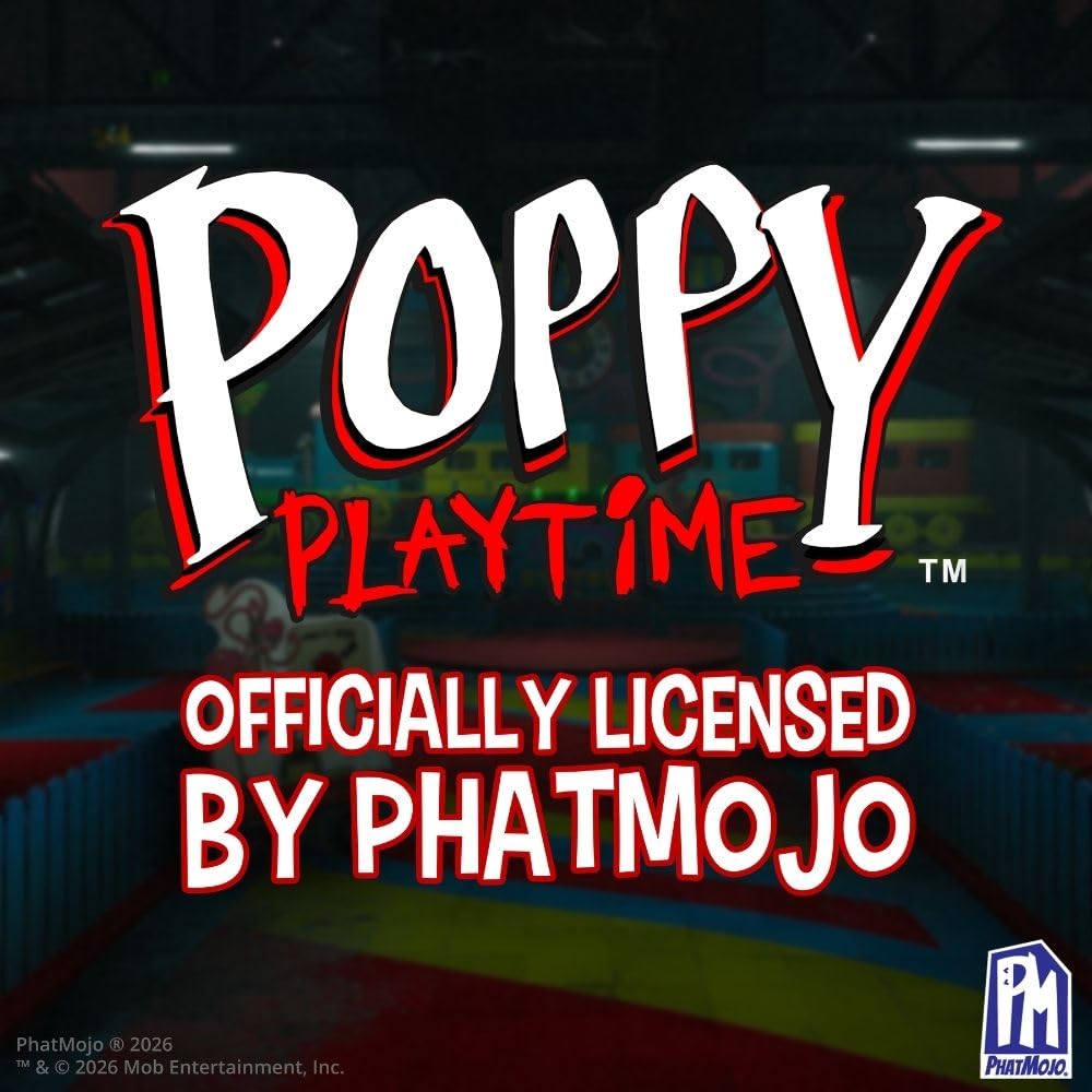 Poppy Playtime - Deluxe Plush - Simon Smoke - Series 4 - Officially Licensed Plush Toy by PhatMojo