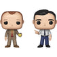 Funko Toby vs Michael: P o p ! TV Vinyl Figurine Bundle with 1 Compatible Protector (41917 - B)
