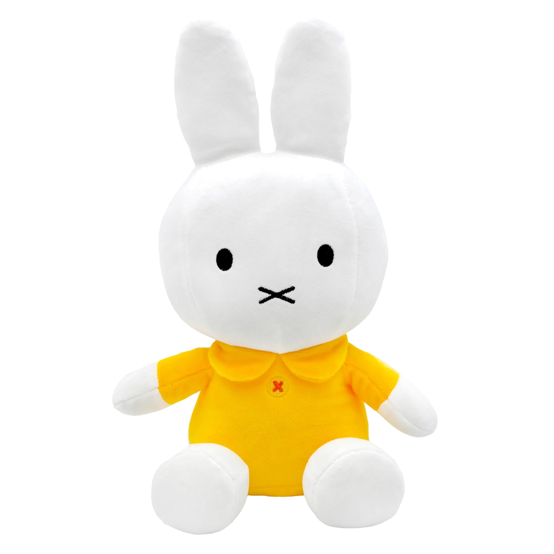 Kids Preferred Miffy Plush Toy, 8 Inch Sitting Dutch Bunny Plush from Dick Bruna, Soft Boa Rabbit Bunny Stuffed Animal Plushie Doll for Girls and Boys