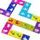 LithoConcepts Double-Side Dominoes Games,Animal Dominoes for Kids Ages 4-8,Super Fun Family Game,Make A Great Gift for Preschool,Educational Toys
