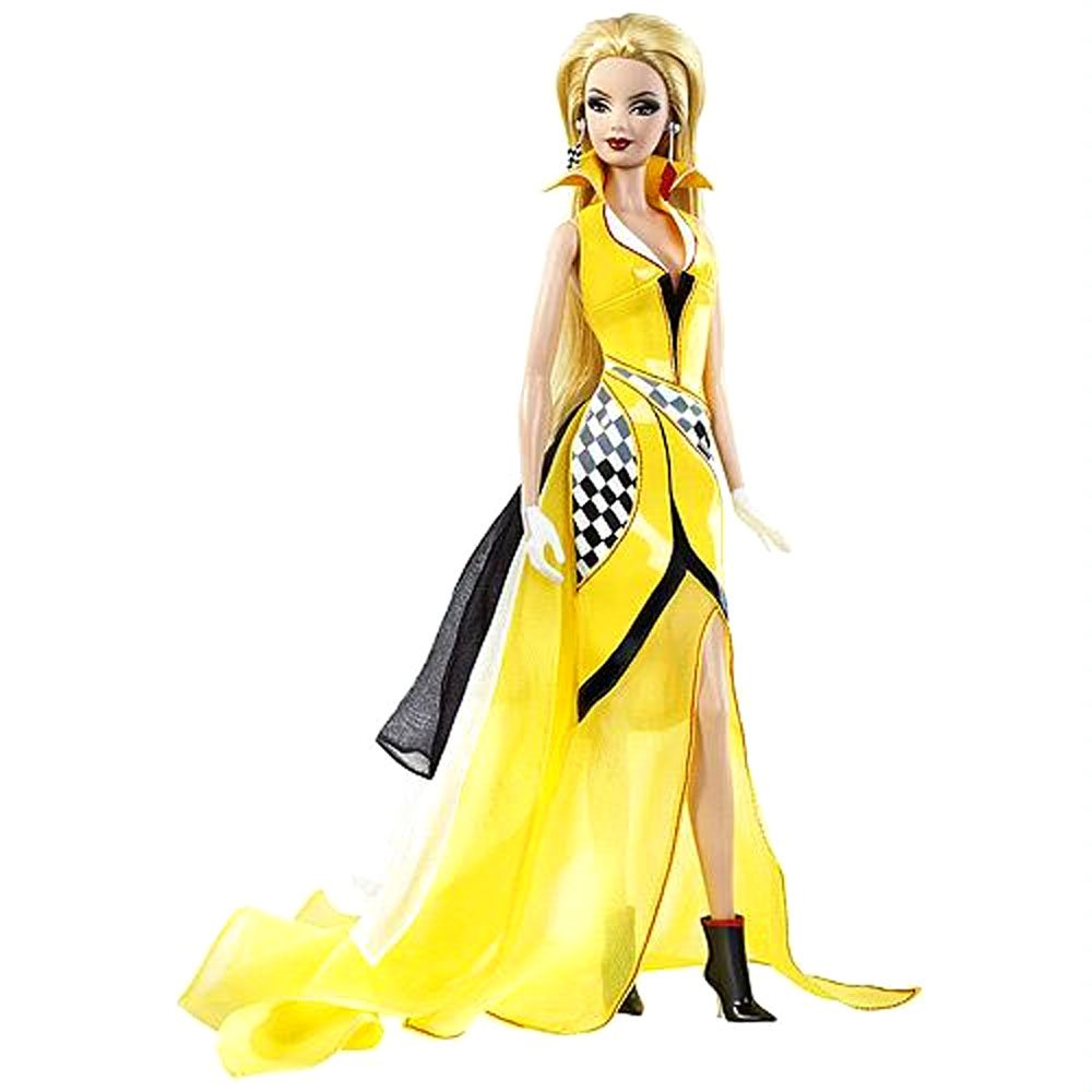 Barbie Corvette Yellow Dress - American Favorites Collection N4984