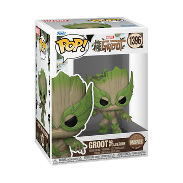 Funko POP! Marvel: We are Groot - Wolverine - Groot Shorts - Collectable Vinyl Figure - Gift Idea - Official Merchandise - for Kids & Adults - TV Fans