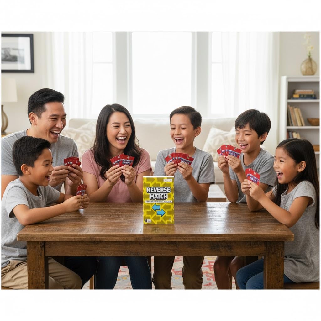 Feltango Reverse Match, Card Games for Kids and Adults, Card Games, Board Games, Family Brain Games, Learning Games, Game Night, Travel Games, Ages 5+
