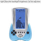 CZT Retro Brick Game Console Big Blue Backlight Screen Built-in 23 Games Tank Battle/Racing Can Plug Headphone Nostalgic Puzzle Pocket Handheld