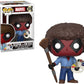 Funko Pop! Marvel X-Men: Deadpool Playtime - Bob Ross Deadpool Vinyl Figure (Bundled with Compatible Box Protector Case), Multicolor, 3.75 inches