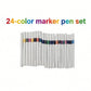 vgzyov Coloring Blanket with 24 Markers, 50x60 Inches