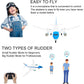 OTTCCTOY RTF RC Plane, 3CH Remote Control 787 dreamliner Airplane Indoor Outdoor 2.4GHz Radio Control Aircraft for Kids Boys Beginner